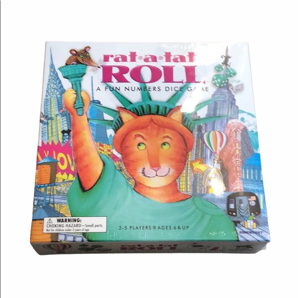 Rat A TaT Roll Board Game - Picture 1 of 9